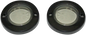 CUSTOM DYNAMICS ProBEAM® Flat Bezel Turn Signal Adapters - Black/Smoke PB-FLAT-BEZ-BS