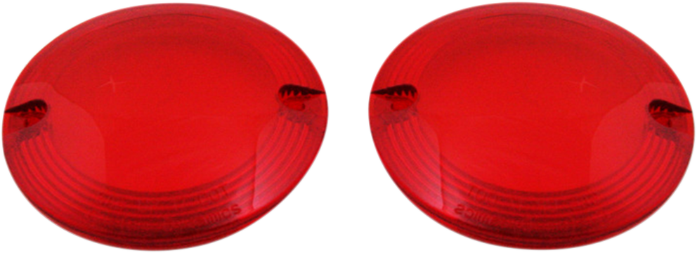 CUSTOM DYNAMICS ProBEAM® Turn Signal Lenses - Red PB-F-LENS-RED