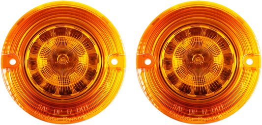 CUSTOM DYNAMICS Flat Signal Insert - 1157 - Amber PB-A-1157-T
