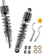 DRAG SPECIALTIES SHOCKS Premium Ride-Height Adjustable Shocks - 12.5" - Standard - Chrome C16-0167NUA