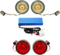 CUSTOM DYNAMICS Full Bullet Turn Signal Conversion Kit - Chrome PB-HD-BB-C