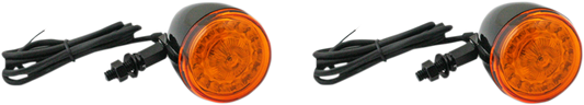 CUSTOM DYNAMICS ProBEAM® Turn Signals - Gloss Black/Amber - Universal PB-UNV-TS-A-B