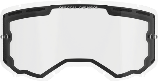 ALPINESTARS GOGGLES Vision 8/Vision 5/Vision 3 Lens - Dual Pane - Clear 9101725-016