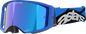 ALPINESTARS GOGGLES Supertech Goggle - Stream - Blue - ABS Vision - Blue Mirror Lens 5100625-7271