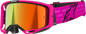 ALPINESTARS GOGGLES Vision 8 Goggle - Corp - Pink - Red Mirror Lens 5101625-3083