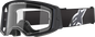 ALPINESTARS GOGGLES Supertech Goggle - Corp - Black/Gray - Clear Lens 5100125-1507