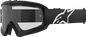 ALPINESTARS GOGGLES Youth Vision Goggle - Corp - Black - Clear Lens 5140125-1425