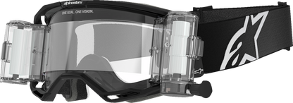 ALPINESTARS GOGGLES Vision 8 Goggle - Corp - Black - Clear Lens 5100825-1425