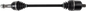 MOOSE OFFROAD Axle Assembly - Complete - Standard - Rear Left - Kawasaki KRX 1000 LM6-KW-8-323