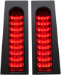 CUSTOM DYNAMICS ProBEAM® Fillerz® Lights - Red - Gloss Black PB-FILL-R-B