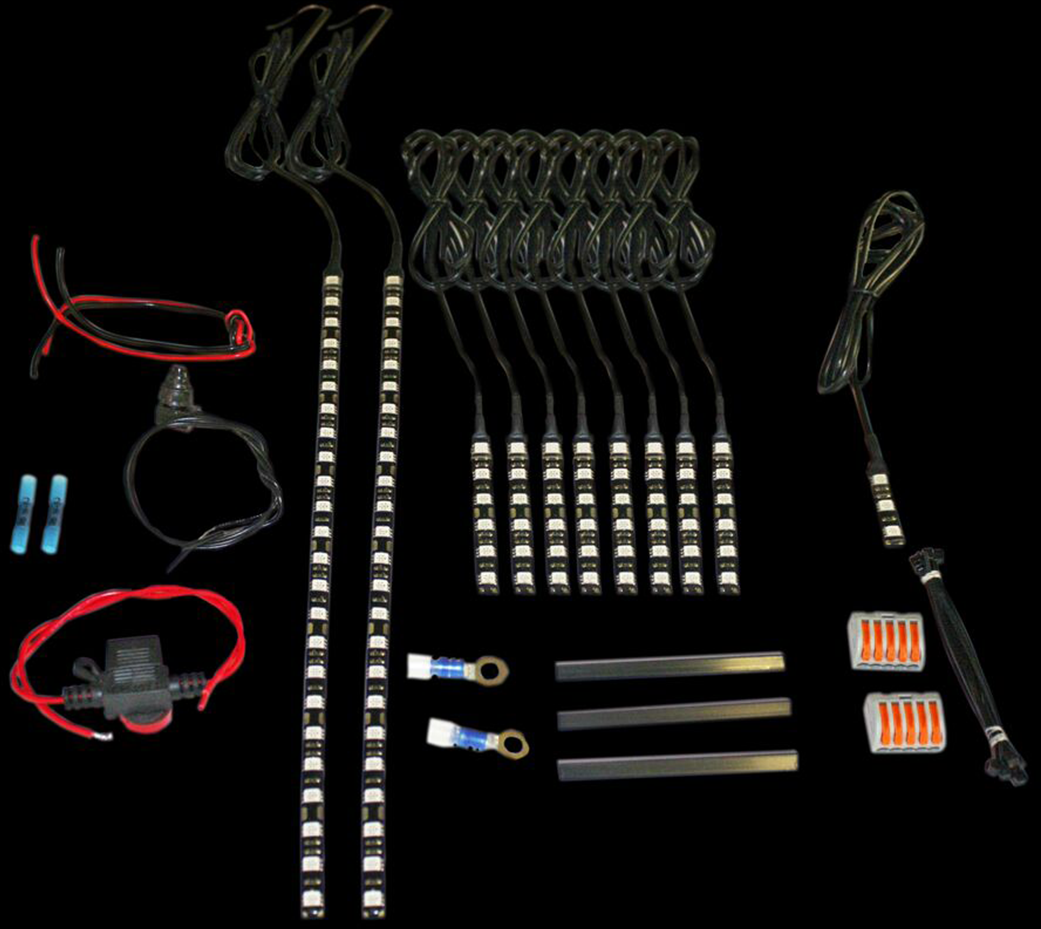 CUSTOM DYNAMICS MagicFLEX®2 Engine Accent Light Kit - Indian - Pink M2EK1-IND-PINK