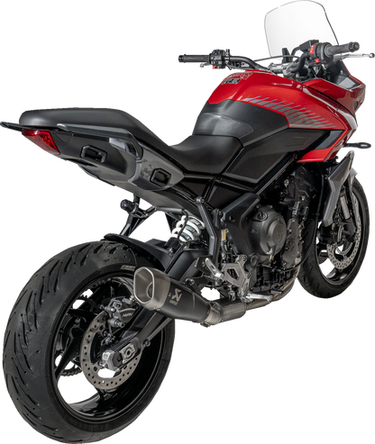 AKRAPOVIC Racing Line Exhaust System - Titanium - Tiger Sport 660 S-T6R2-CQTBL
