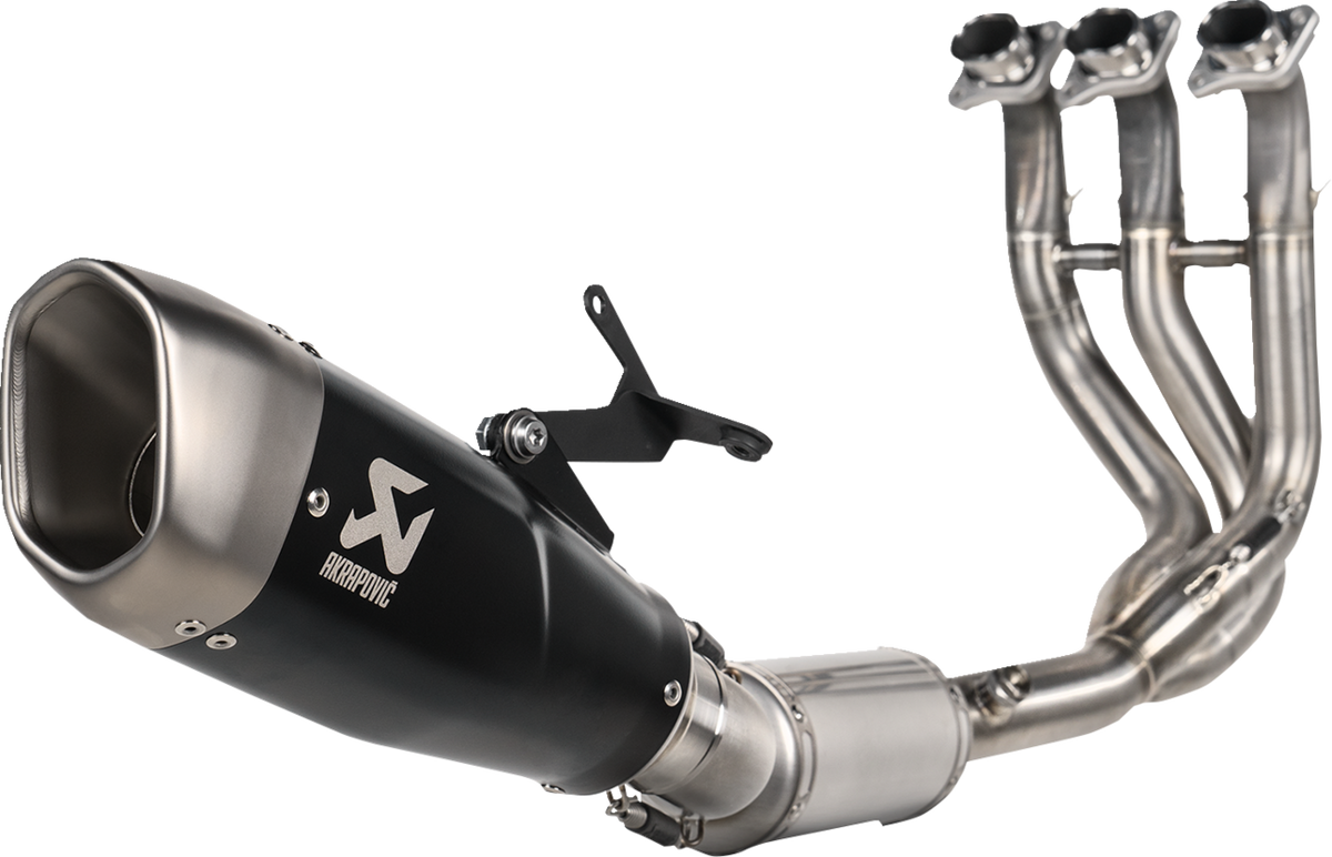 AKRAPOVIC Racing Line Exhaust System - Titanium - Tiger Sport 660 S-T6R2-CQTBL
