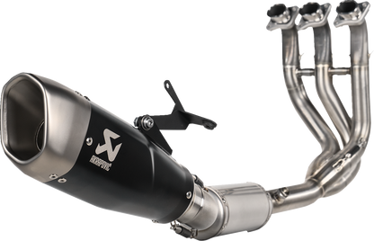 AKRAPOVIC Racing Line Exhaust System - Titanium - Tiger Sport 660 S-T6R2-CQTBL