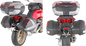 GIVI Pannier Holder - Side Case Hardware - Moto Guzi Mandello PLX8207
