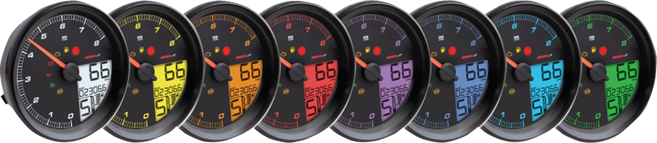 KOSO NORTH AMERICA HD-05 Multifunction Meter - Black BA072110