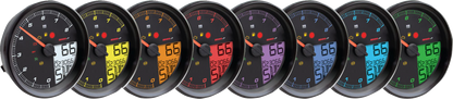 KOSO NORTH AMERICA HD-05 Multifunction Meter - Black BA072110
