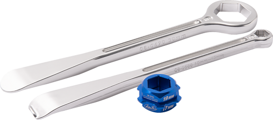 MOTION PRO Combo Lever w/Adapter - T6 - Hex - 30 mm, 10/12 mm, 30/17/19 mm Adapter - Set 08-0762
