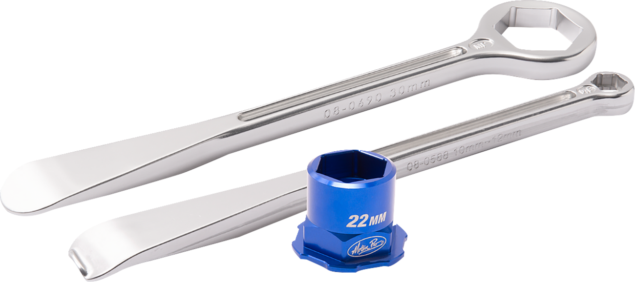 MOTION PRO Combo Lever w/Adapter - T6 - Hex - 32 mm - 10/12 mm | 30 mm Adapter - Set 08-0693