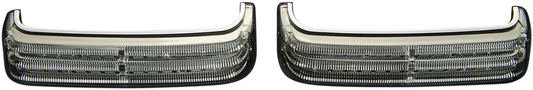 CUSTOM DYNAMICS Saddlebag Lights - SS8 - Chrome Smoke PB-SB-SS8-CS