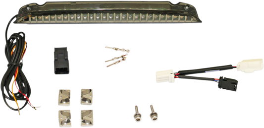 CUSTOM DYNAMICS Luggage Rack Light - Smoke CD-LR-03-S