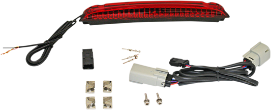 CUSTOM DYNAMICS Luggage Rack Light - Red CD-LR-04-R