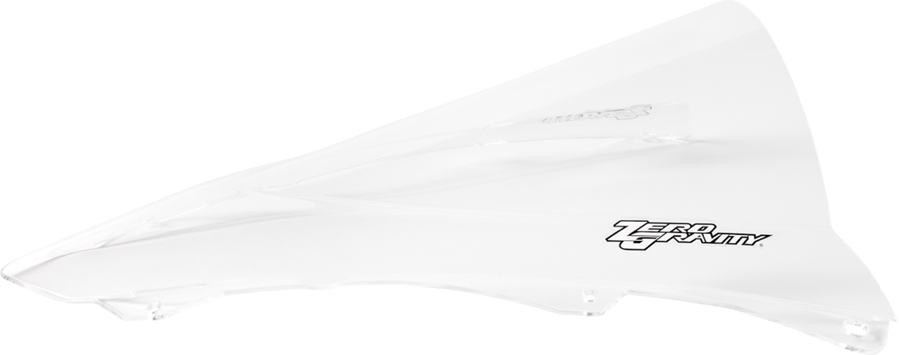ZERO GRAVITY Double Bubble Windscreen - Clear - ZX-4RR 16-284-01