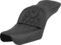 SADDLEMEN RoadSofa™ Seat - Lattice Stitch - without Driver Backrest - FXDWG '04-'05 804-05-182