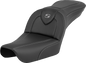 SADDLEMEN RoadSofa™ - Carbon Fiber - without Driver Backrest - FXDWG '04-'05 804-05-185