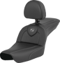 SADDLEMEN RoadSofa™ - Carbon Fiber - with Driver Backrest - FXDWG '04-'05 804-05-185BR
