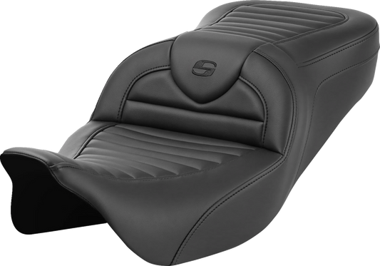 SADDLEMEN Roadsofa™ Seat - without Backrest - Tuck-n-Roll - FL '08-'23 808-07B-20200