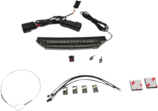 CUSTOM DYNAMICS Luggage Rack Light Bar - Smoke CD-LR-05-S