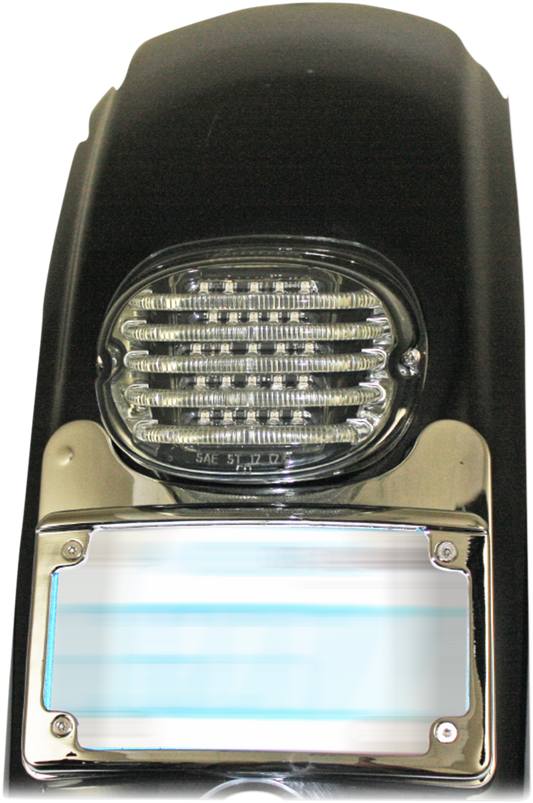 CUSTOM DYNAMICS Lighted Turn Signal Eliminator Kit - Chrome CD-TS-ELIM-C