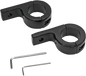CUSTOM DYNAMICS Mount Kit for 1-1/4" Tube - Gloss Black PB-125-B