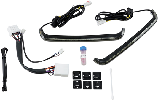 CUSTOM DYNAMICS Saddlebag Lights - '97-'13 - Smoke Lens CD-LP-HD-S