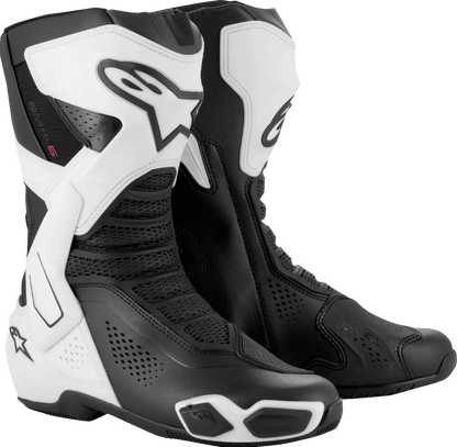 ALPINESTARS SMX-6 V3 Vented Boots - Black/White - US 12/EU 47 2223225-21-47