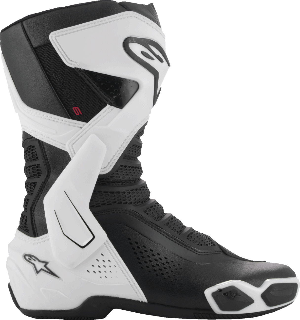 ALPINESTARS SMX-6 V3 Vented Boots - Black/White - US 12/EU 47 2223225-21-47