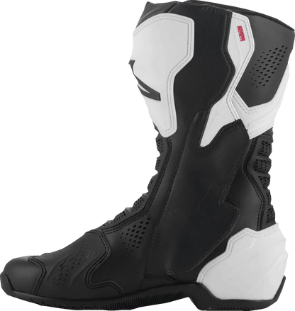 ALPINESTARS SMX-6 V3 Vented Boots - Black/White - US 12/EU 47 2223225-21-47