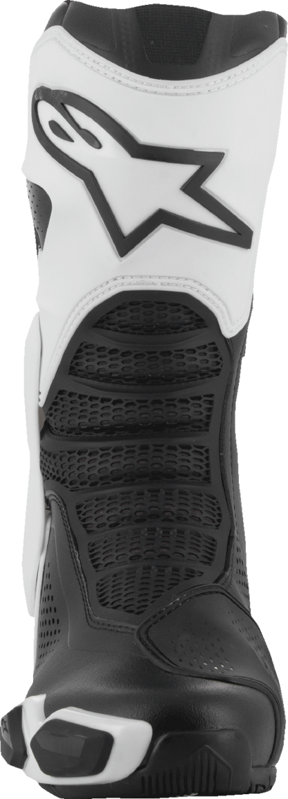 ALPINESTARS SMX-6 V3 Vented Boots - Black/White - US 12/EU 47 2223225-21-47