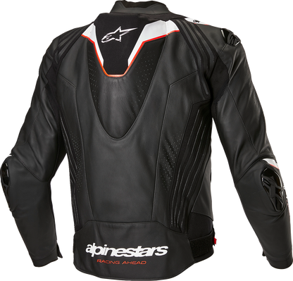 ALPINESTARS Missile v3 Ignition Leather Jacket - Black/White - US 46 / EU 56 3100325-12-56