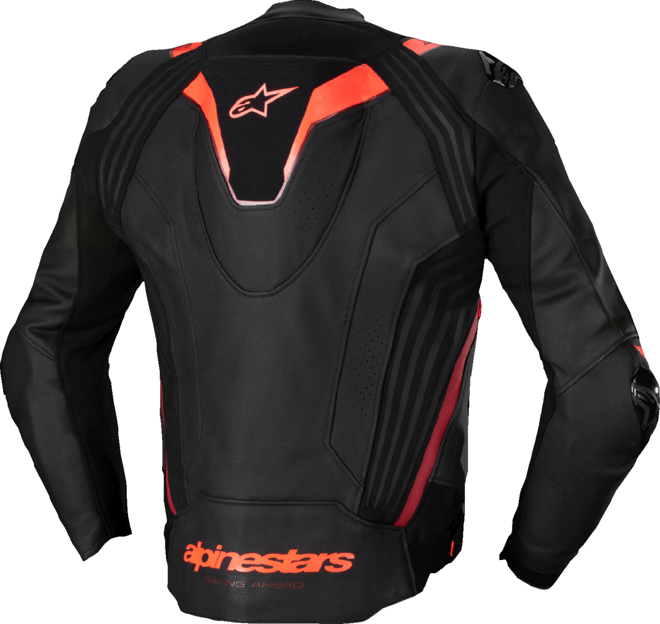 ALPINESTARS Missile v3 Ignition Leather Jacket - Black/Red Fluo/Dark Red - US 50 / EU 60 3100325-1365-60