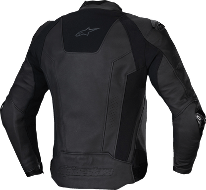 ALPINESTARS Missile v3 Leather Jacket - Black/Black - US 46 / EU 56 3100125-1100-56