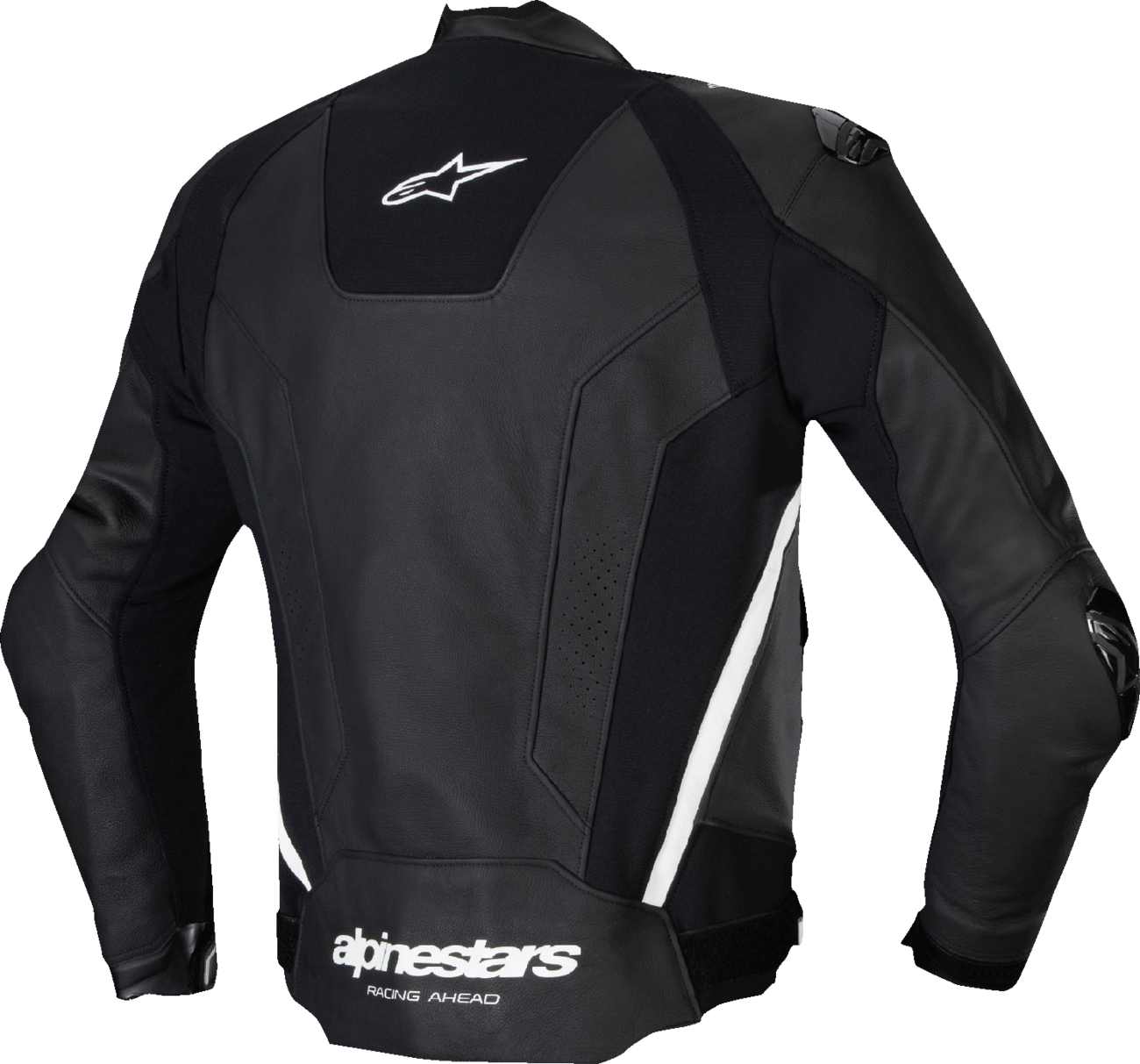 ALPINESTARS Missile v3 Leather Jacket - Black/White - US 42 / EU 52 3100125-12-52