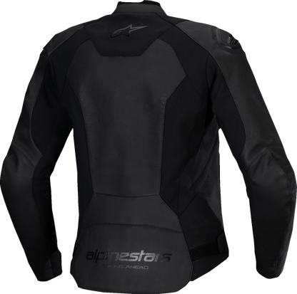 ALPINESTARS Stella Faster v3 Leather Jacket - Black/Black - US 6 / EU 42 3113625-1100-42