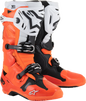 ALPINESTARS Tech 10 Enduro Boots - Fluorescent Orange/Black/White - US 12 / EU 47 2010025-4512-12