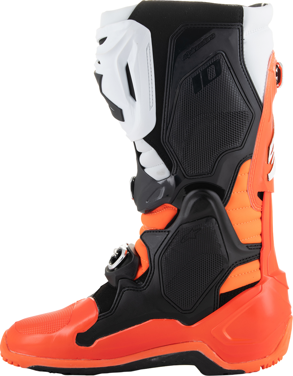 ALPINESTARS Tech 10 Enduro Boots - Fluorescent Orange/Black/White - US 8 / EU 42 2010025-4512-8
