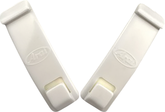 ARAI HELMETS Goggle Strap Holders - White 092175