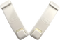 ARAI HELMETS Goggle Strap Holders - White 092175