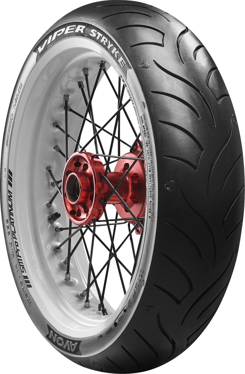 AVON AM63 Viper Stryke Front Tire 120/70-15 for Modern Scooters
