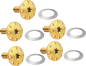 ARLEN NESS Bolt Kit - Holeshot/Front/Floating/Brake Rotor - Spoke Mount - Gold - 5 Pack 300-916